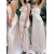Long Strapless Floor Length Bridesmaid Dresses 902022