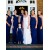 Long Royal Blue One Shoulder Bridesmaid Dresses 902147