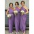 Sheath/Column One Shoulder Long Bridesmaid Dresses 902292