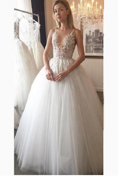 Lace and Tulle Ball Gowns Wedding Dresses Bridal Gowns 903069