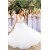 A-Line Lace and Tulle Beaded Wedding Dresses Bridal Gowns 903116