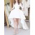 High Low Wedding Dresses Bridal Gowns with Sleeves 903170