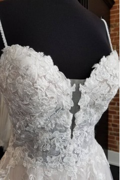 A-Line Lace Wedding Dresses Bridal Gowns 903194