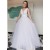A-Line V Neck Tulle Wedding Dresses Bridal Gowns 903222