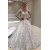 A-Line Lace Long Sleeves Wedding Dresses Bridal Gowns 903240