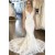 Mermaid Lace V Neck Long Wedding Dresses Bridal Gowns 903291