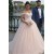 A-Line Lace and Tulle Wedding Dresses Bridal Gowns 903308
