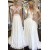 A-Line Cap Sleeves Lace Wedding Dresses Bridal Gowns 903419