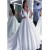 A-Line Long Satin Wedding Dresses Bridal Gowns 903429