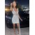 Short/Mini White Beaded Black Girl Hoco Dress Prom Dresses Homecoming Dresses 904100