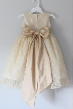 Cute Lace Flower Girl Dresses 905043