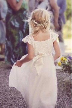 Cute Lace Flower Girl Dresses 905077