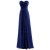 A-Line Sweetheart Long Blue Chiffon Bridesmaid Dresses/Wedding Party Dresses BD010076