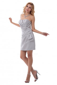 Short/Mini Strapless Bridesmaid Dresses/Wedding Party Dresses BD010129