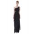 Sheath/Column One-Shoulder Long Black Bridesmaid Dresses/Wedding Party Dresses BD010134
