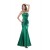 Sheath Strapless Long Green Satin Bridesmaid Dresses/Wedding Party Dresses BD010147