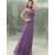 A-Line V-Neck Long Chiffon Bridesmaid Dresses/Wedding Party Dresses BD010156