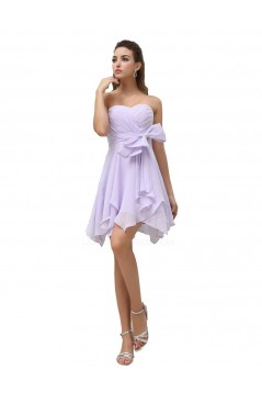 A-Line Sweetheart Short/Mini Chiffon Bridesmaid Dresses/Wedding Party Dresses BD010162