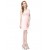 A-Line One-Shoulder Short Pink Chiffon Bridesmaid Dresses/Wedding Party Dresses BD010219