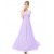 Empire Long Purple Beaded Chiffon Bridesmaid Dresses/Wedding Party Dresses/Maternity Evening Dresses BD010259