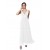 Empire Long White Beaded Chiffon Bridesmaid Dresses/Wedding Party Dresses/Maternity Evening Dresses BD010260