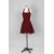 A-Line Halter Short Chiffon Bridesmaid Dresses/Evening Dresses BD010536