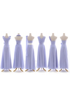 A-Line Long Chiffon Bridesmaid Dresses/Evening Dresses BD010550