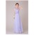 A-Line V-Neck Long Chiffon Bridesmaid Dresses/Evening Dresses BD010551