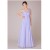 Empire One-Shoulder Long Chiffon Bridesmaid Dresses/Evening Dresses/Maternity Dresses BD010555