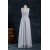 A-Line Spaghetti Strap Long Chiffon Bridesmaid Dresses/Wedding Party Dresses BD010743