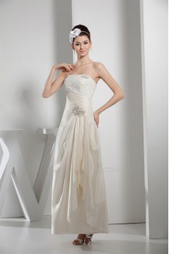 Beading Sheath/Column Strapless Sleeveless Bridesmaid Dresses 02010005