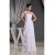 Long White Spaghetti Strap Sleeveless Bridesmaid Dresses 02010015