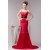 Brush Sweep Train Trumpet/Mermaid Spaghetti Straps Long Red Bridesmaid Dresses 02010094