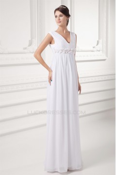 Beading V-Neck Floor-Length Sheath/Column Long Bridesmaid Dresses Maternity Bridesmaid Dresses 02010135