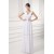 Beading V-Neck Floor-Length Sheath/Column Long Bridesmaid Dresses Maternity Bridesmaid Dresses 02010135