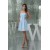 Empire Short/Mini Blue Chiffon Bridesmaid Dresses Maternity Bridesmaid Dresses 02010327