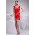 Silk like Satin Sheath/Column Sleeveless Bridesmaid Dresses 02010362