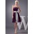 A-Line Sleeveless Pleats Knee-Length Short Purple Bridesmaid Dresses 02010399