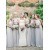Floor-Length Beaded Long Chiffon Wedding Party Dresses Bridesmaid Dresses 3010033