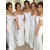 Trumpet/Mermaid Off-the-Shoulder Lace Long Wedding Party Dresses Bridesmaid Dresses 3010056