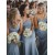 Sheath One-Shoulder Long Chiffon Wedding Party Dresses Bridesmaid Dresses 3010059