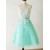 A-Line Short Blue White Lace Wedding Party Dresses Bridesmaid Dresses 3010093