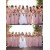 Pink One-Shoulder Floor-Length Chiffon Wedding Guest Dresses Bridesmaid Dresses 3010123