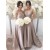 A-Line V-Neck Long Wedding Guest Dresses Bridesmaid Dresses 3010172