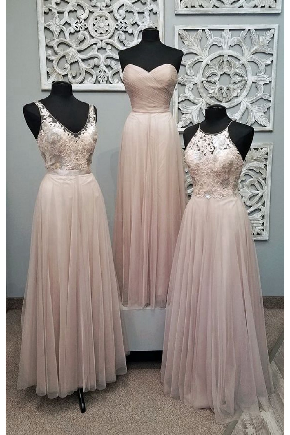 Long Lace Wedding Guest Dresses Bridesmaid Dresses 3010268
