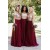 A-Line Sequins and Tulle Long Bridesmaid Dresses 3010378