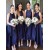 Simple Navy Blue Bridesmaid Dresses 3010408