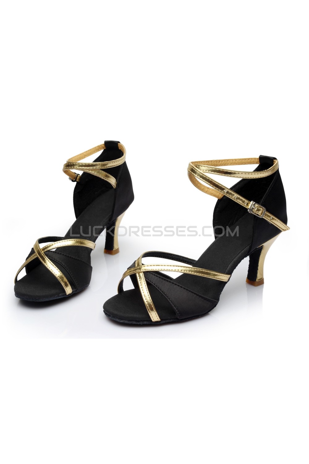 Buy > black and gold dress shoes women's > in stock