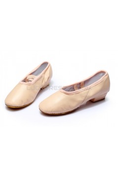 Women's Pink Soft Leatherette Dance Shoes Ballet/Latin/Yoga/Dance Sneakers Flat Heel D604001