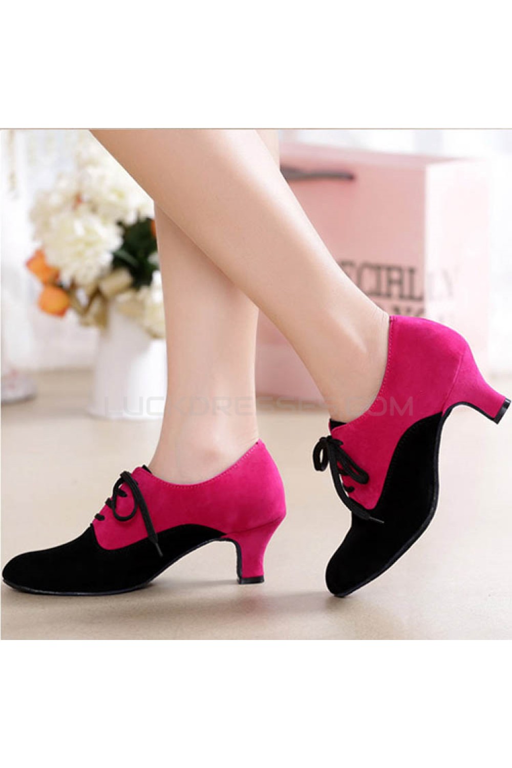 rose red heels